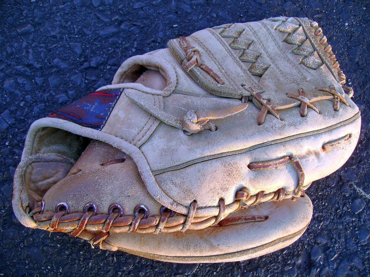  Spalding Baseball Glove 60s 70s Gary Peters Auto Model 42 839