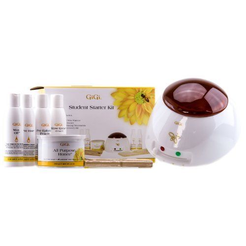 Gigi Student Starter Waxing Kit 0366 Esthetician Wax Warmer Honee Can