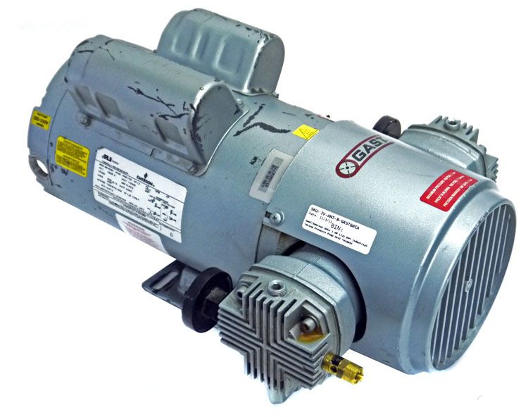 Gast Emerson 6HCA 1 HP 1725 RPM Industrial Vacuum Pressure Pump Unit