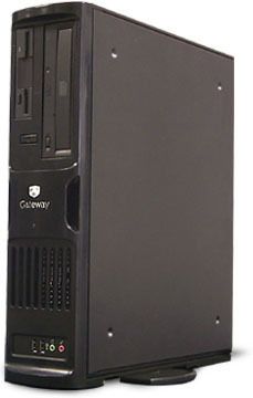 Gateway E 2500S Slimline Tower Desktop Computer