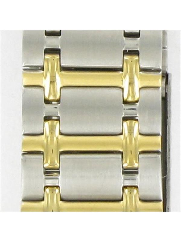 Casio Mens Size Gold Silver Two Tone Metal Watch