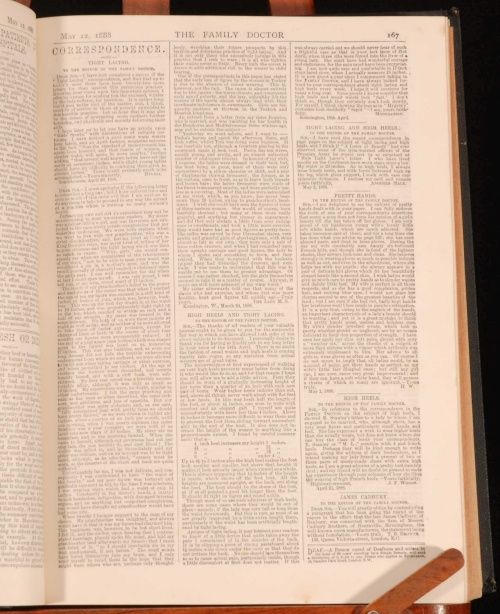 1887 8 2vol The Family Doctor Very Scarce First Edition