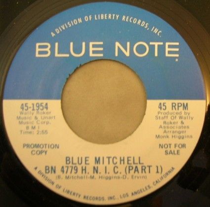 Blue Mitchell BN4779 H.N.I.C. Pt 1 / BN 4780 H.N.I.C. Pt 2 Blue Note