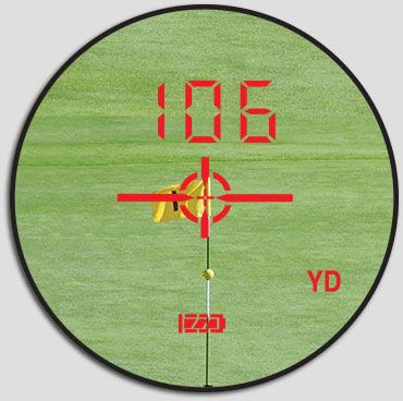 Try ranging a pin or fluttering flag from over 300 yards away Its