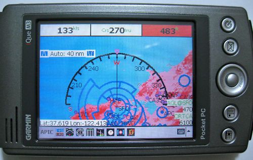  PDA & Entry Level Aviation GPS Road GPS WAAS Enabled Color Moving Map