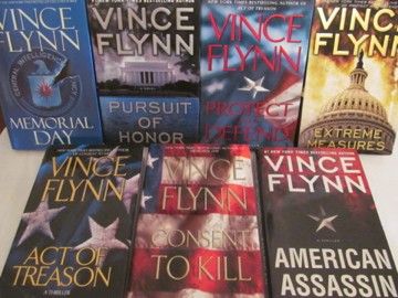 Vol 5 12 Lot Vince Flynn Mitch Rapp Hardbacks Memorial Day Assassin