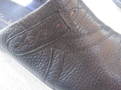 Clarks Bendables Womens Side Goring Comfort Clogs May Ginger Shoe Sz 8