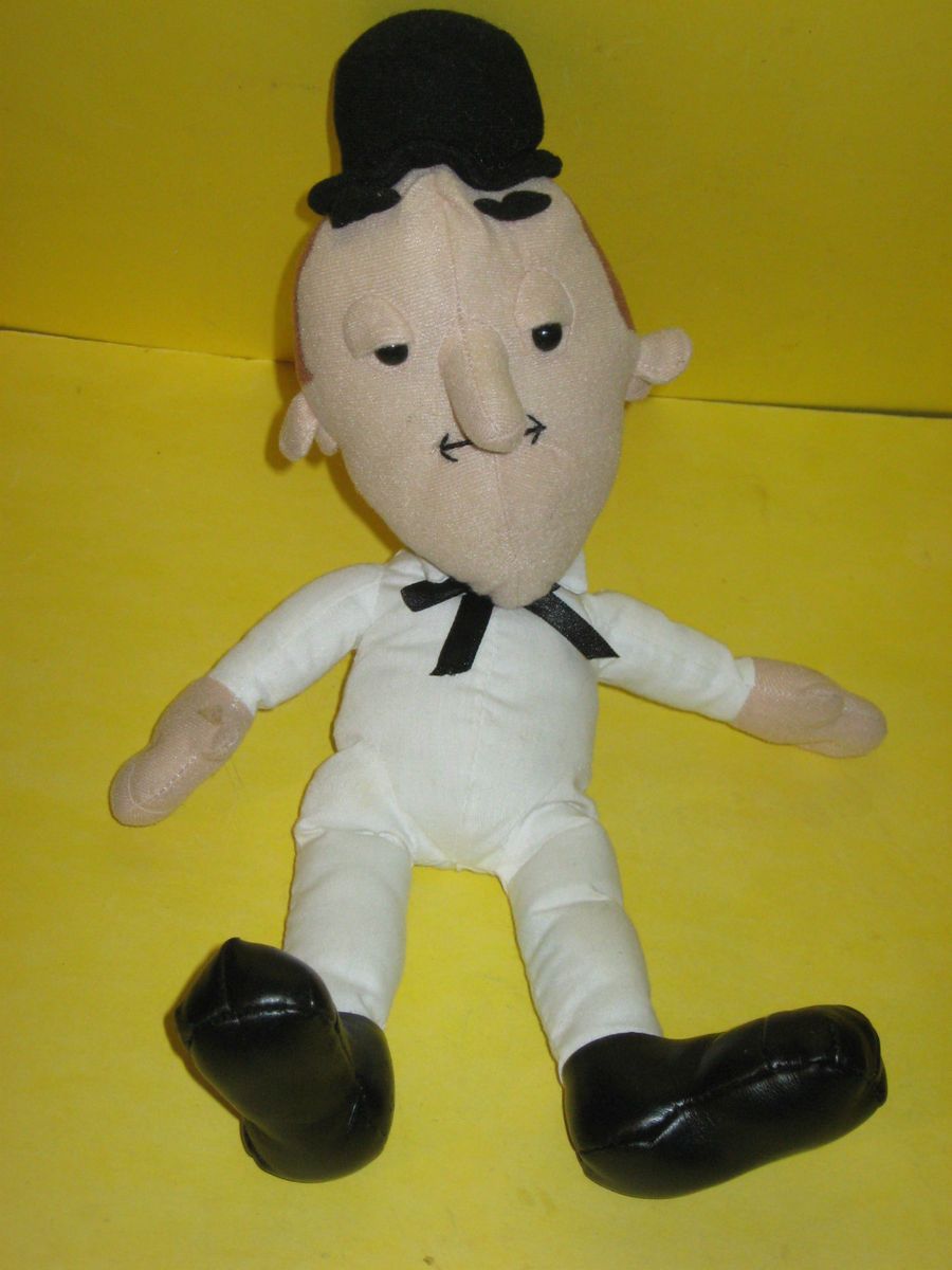 STANLEY stuffed doll   Stanley & Oliver = Laurel & Hardy