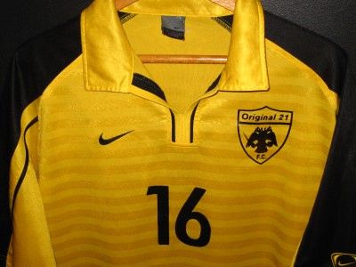 Aek Athens 16 Greek Greece Football Jersey Shirt Nike