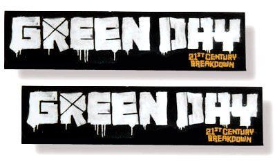 Green Day 21st Century Breakdown Bumper Sticker Pack Set New