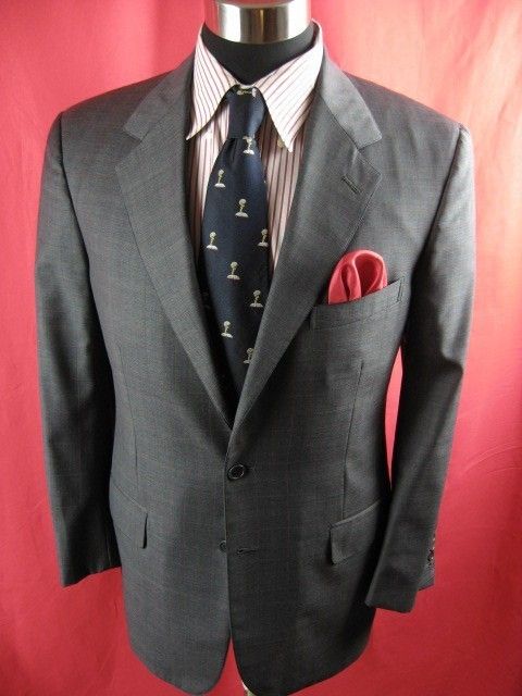 569 Brooks Brothers GOLDEN FLEECE Working Sleeves Hand Tailored Wool