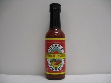 Daves Gourmet Ultimate Insanity Hot Sauce 5oz