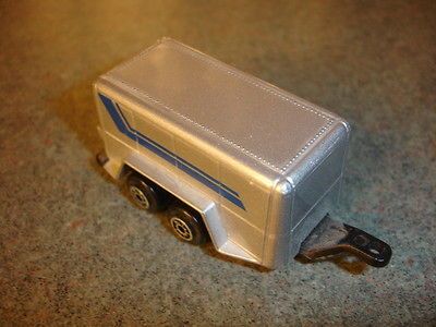 collectible grey diecast maisto u haul trailer toy time left