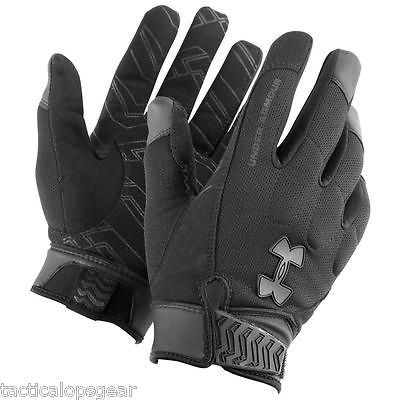 Under Armour Winter Tactical SWAT SF Blackout Coldgear Gloves Black