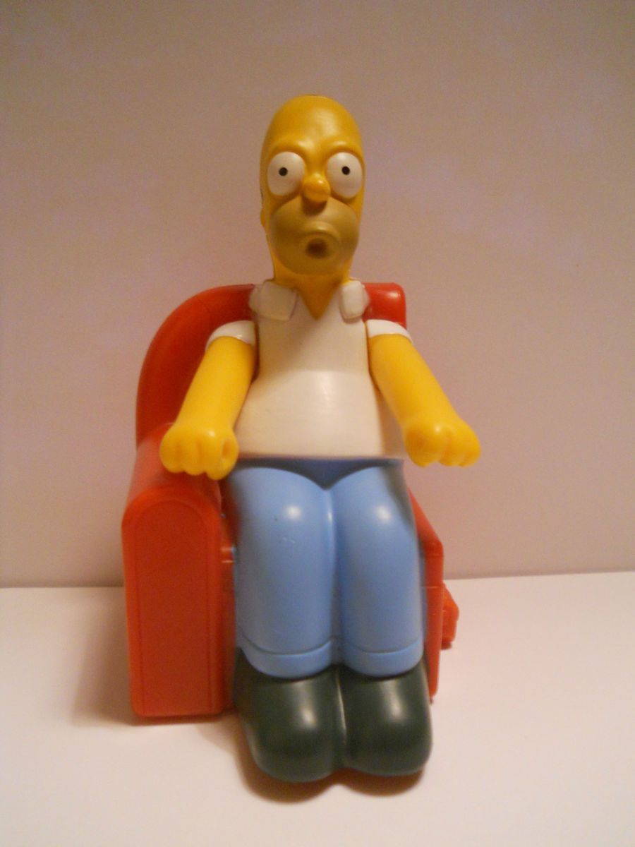  Simpson 2008 Burger King Couch Toy HTF   The Simpsons   Matt Groening