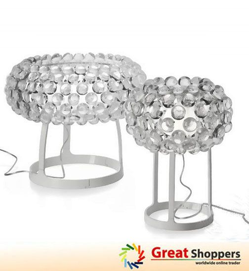 Glass like Beads Table Lamp