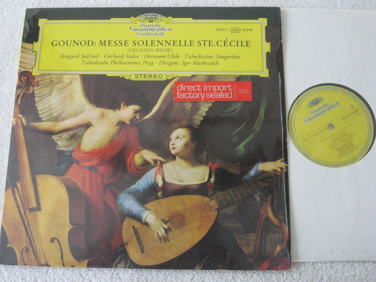 DG 139 111 Gounod St Cecilia Mass Igor Markevitch