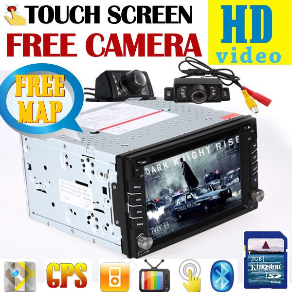  Double 2 DIN 6 2 Stereo iPod  4 USB SD M02 Camera GPS Map