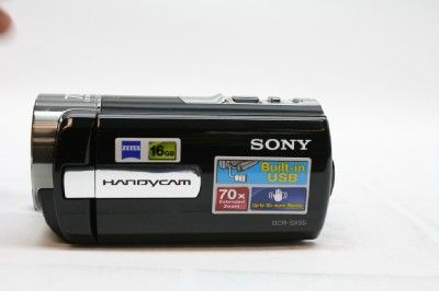 sony handycam dcr sx85 camcorder black