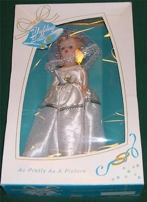 Vintage 1960s WEDDING BELLE Doll with Box, Admiration Toy Co.