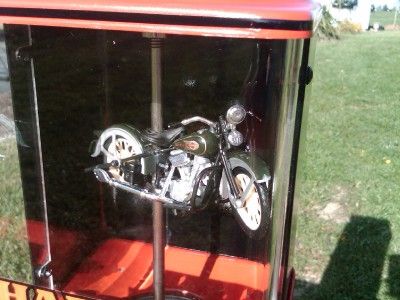 Vintage Victor Topper Harley Davidson Gumball Candy Peanut Machine Man