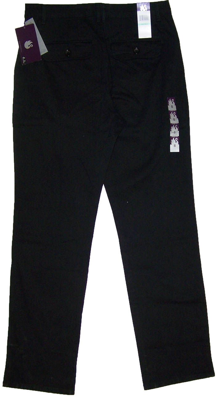 Gloria Vanderbilt Amanda Fit Trouser with Tummy Paneles Black