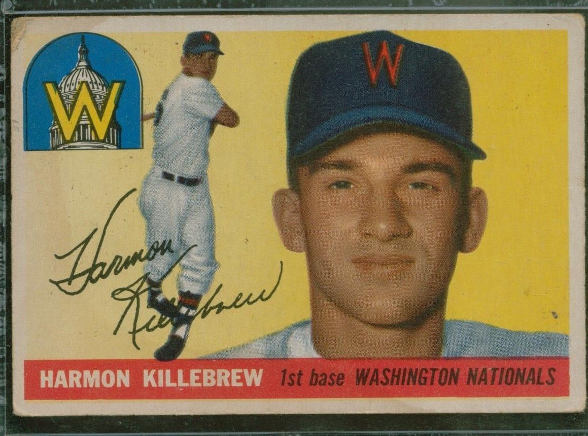  1955 Topps Harmon Killebrew Rookie 124