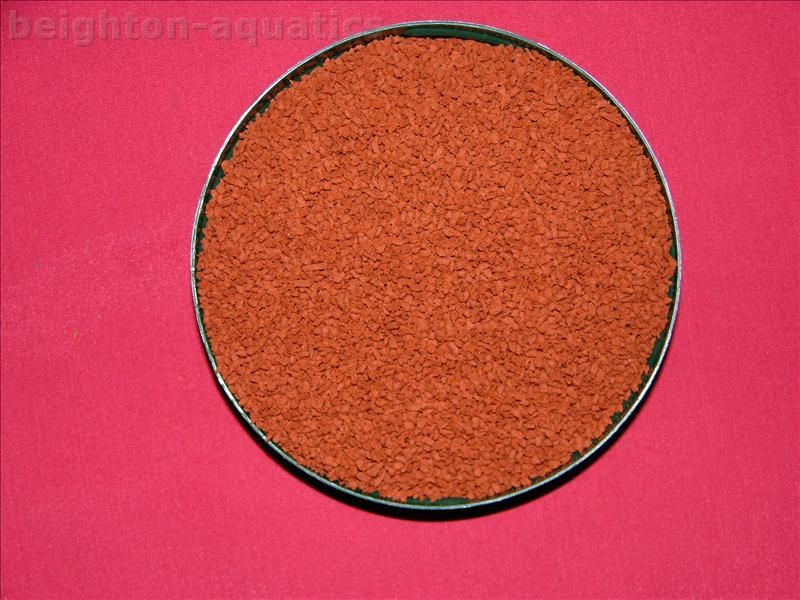 300 GM Premium Red Discus Granules Discus Angels Tetras