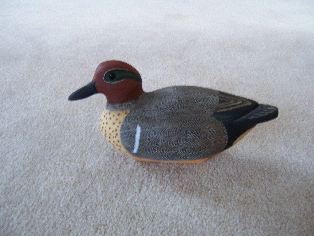 Duck Decoy Handcarved Wood Harkers Island