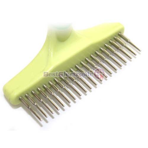 Special Green Grooming Rake Comb Dog Cat Pet