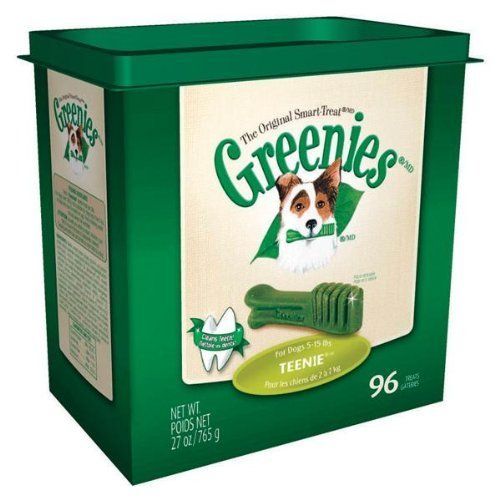 New Greenies 27 oz Canister Teenie 96 Count 