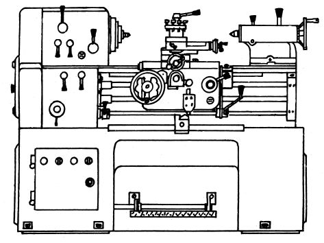 Goodway GW 1422 1430 1440 1460 Metal Lathe Parts Manual 0956