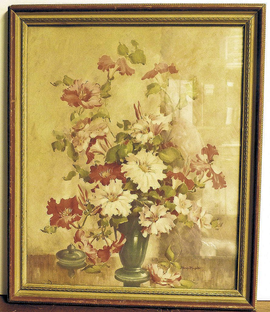  Harvey R Griffiths Signed Framed Print 19x16