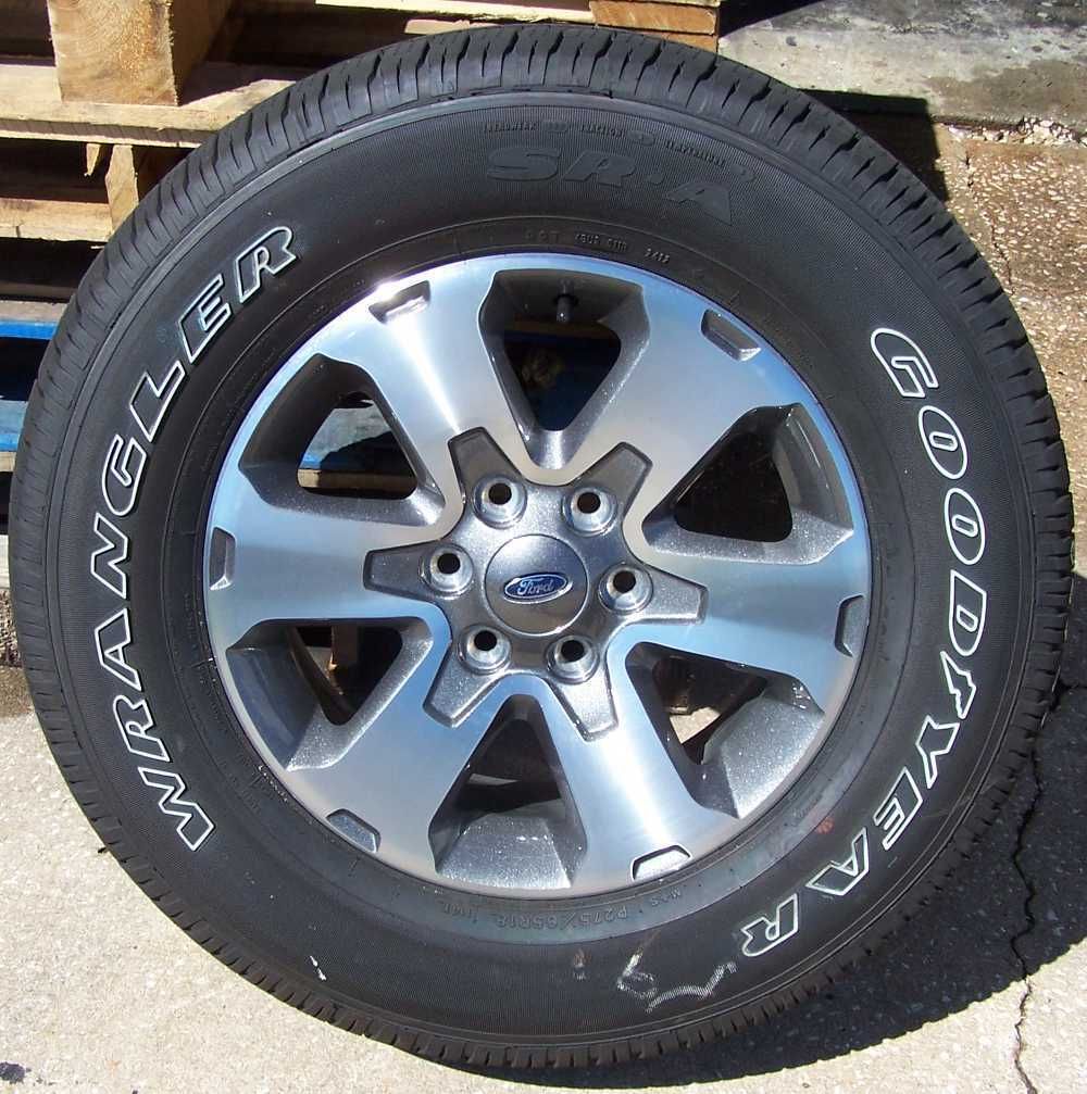  Wheels with 275 65R18 Goodyear Tires Fits 2010 2012 Ford F150