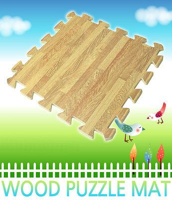 new wood pattern puzzle mats 1set 8sheets from korea south