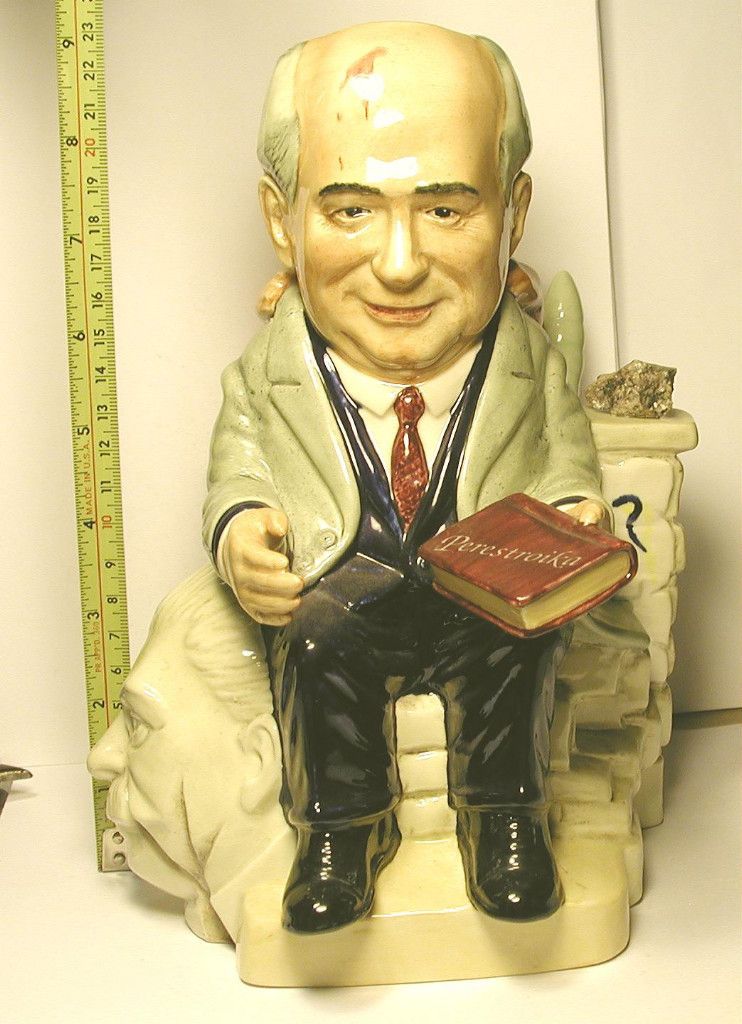 CHARACTER JUG PRESIDENT GORBACHEV kevin francis ceramics ENGLAND