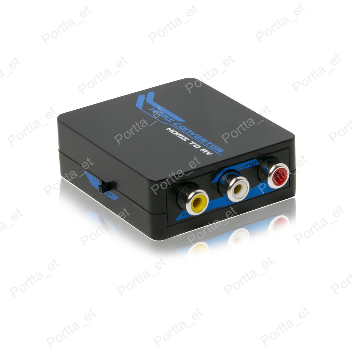 HDMI to AV CVBS 3 RCA Video Composite Converter HD TV DVD Sky VHS VCR