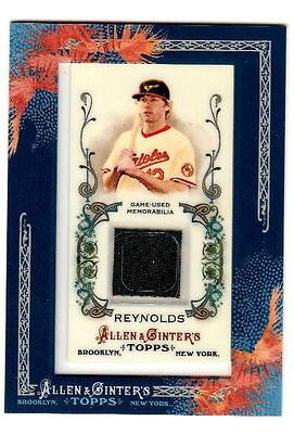 2011 allen ginter mark reynolds gw jersey 