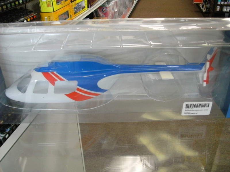 Blade CX CX2 Helicopter Body Prepainted Blue Red