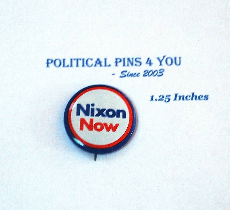 Campaign Pin Pinback Button Political Richard Nixon 68