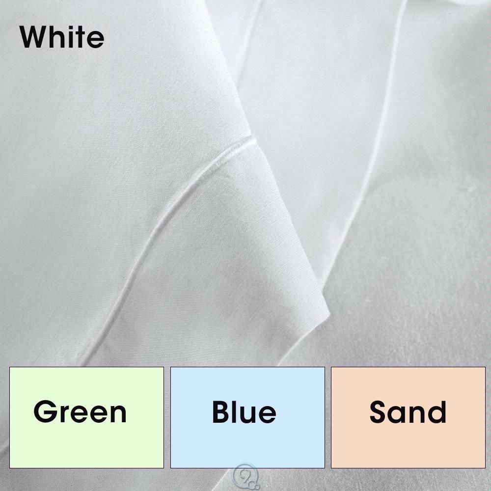 The Temperature Regulating Sheet Set Queen Size Green 350 Thread Count