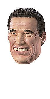 governor arnold schwarzenegger halloween costume mask one day shipping