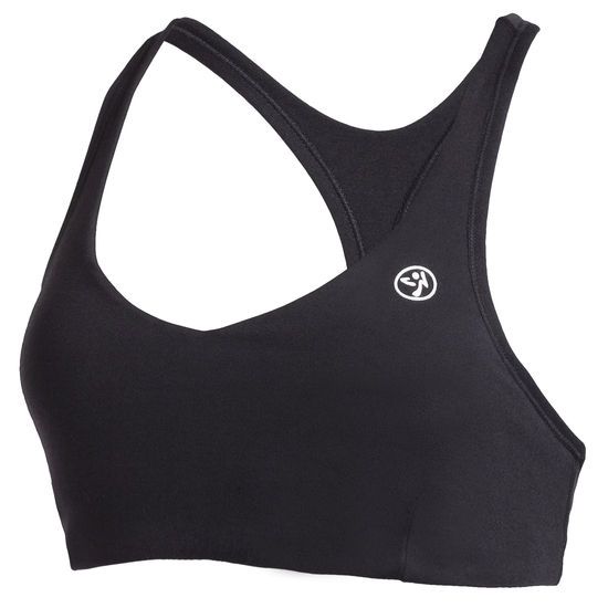 Zumba Sizzle V Bra Top BLACK NEW ARRIVALS ANY SIZE Zumba Fitness