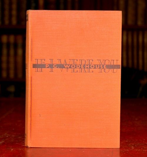 1931 If I Were You PG Wodehouse 1st Canadian Edn