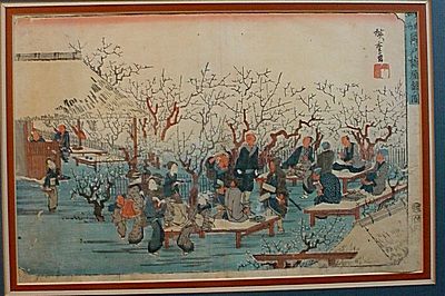 Original Japanese Woodblock Print by Ando Hiroshige 2