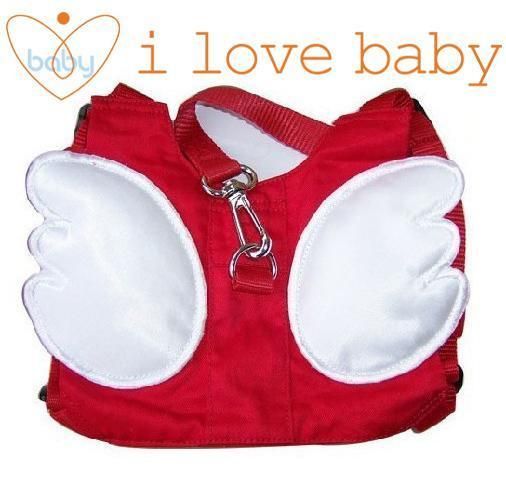 Red Angel Baby Toddler Walking Safety Harnesses Rein