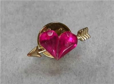 faux gemstone heart lapel pin from tv s charmed