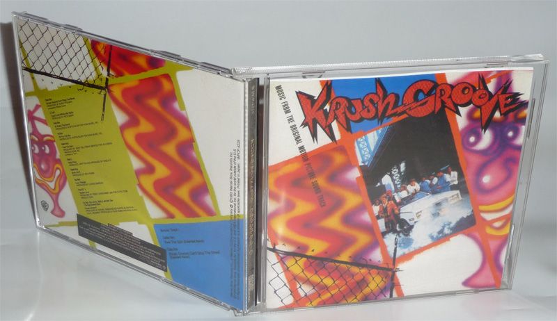 Krush Groove Soundtrack OST Japan CD Run DMC Fat Boys Score