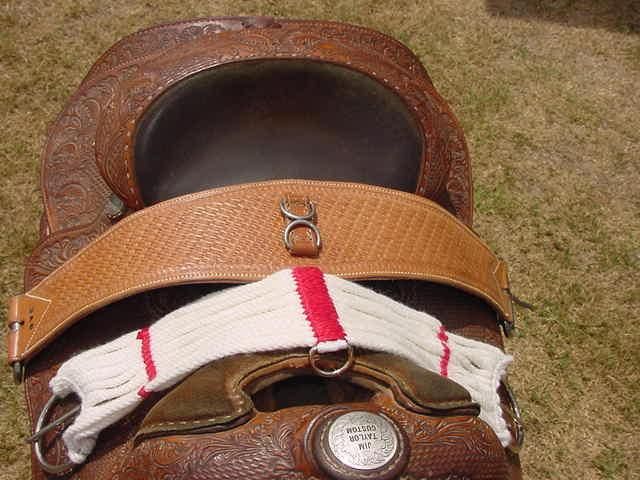 Custom Jim Taylor Reining Saddle for Doug Milholland