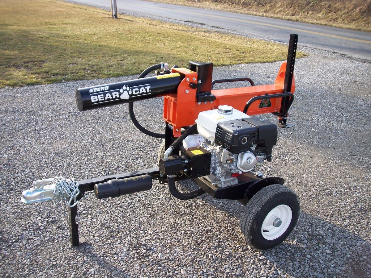 Echo Bear Cat Log Splitter 27 Ton Hor Ver Honda 